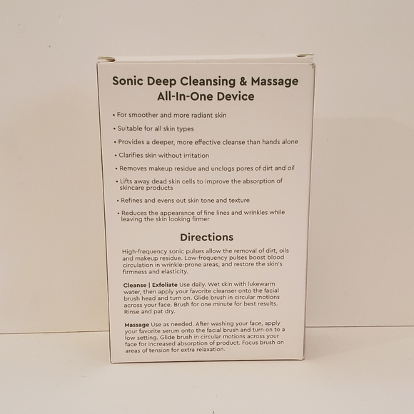 Sonic Deep Clean Facial Cleansing Brush - Picture 3 of 7